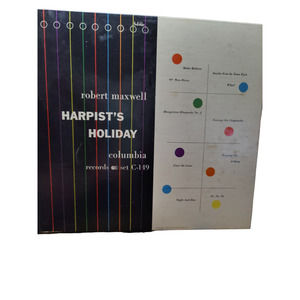 Harpists Holiday vinyl records